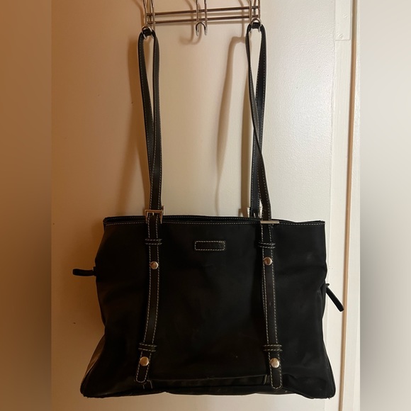 Storksak Gigi Diaper bag in black nylon - Picture 14 of 16